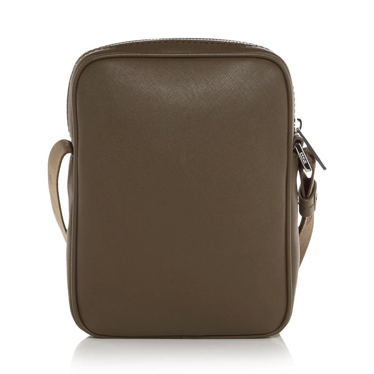 Hugo Boss Men's BOSS Zair Small Crossbody Bag Bonded Leather Zip