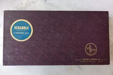 Vintage Scrabble Game Selchow & Righter Co. 1948-1953