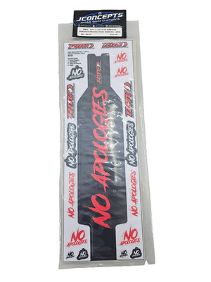 JConepts precut B74.2 ''No Apologies'' chassis protective sheet/ decal #8149