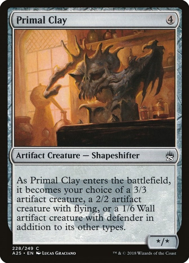 Magic - Primal Clay - [A25 - 228 Near Mint]