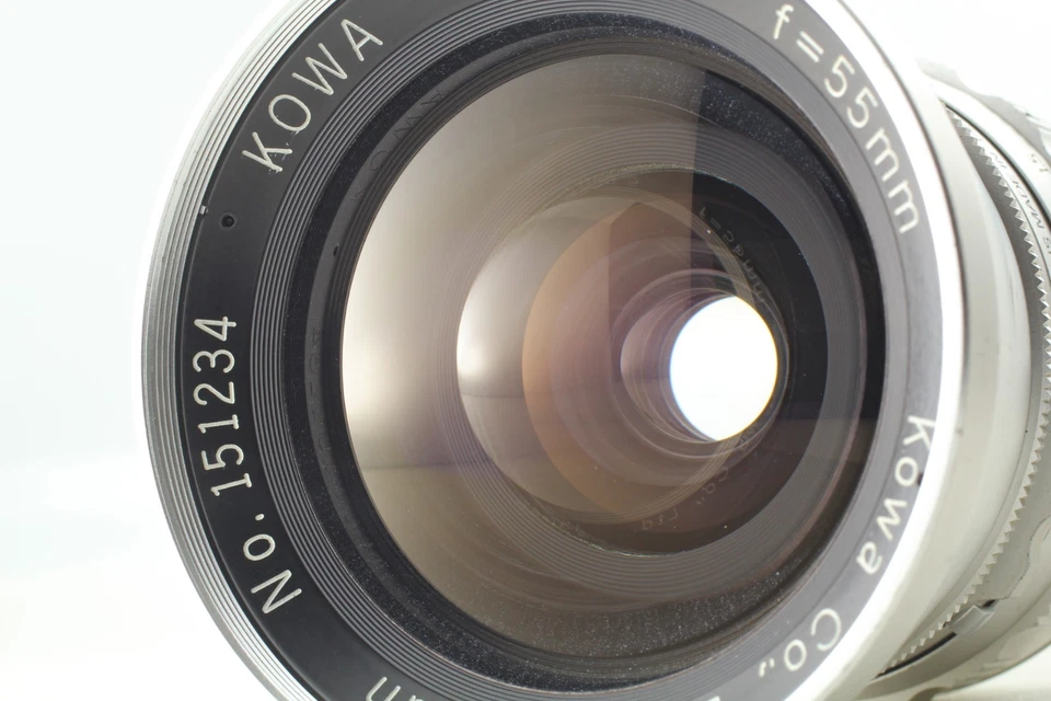 Lente gran angular CLA'd [CASI COMO NUEVA] KOWA SIX 55 mm F/3,5 MF modelo temprano de JAPÓN Foto 4 de 4