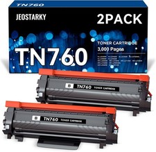 TN760 Toner Cartridge Replacement for Brother TN-760 TN730 TN-730 High Yield for