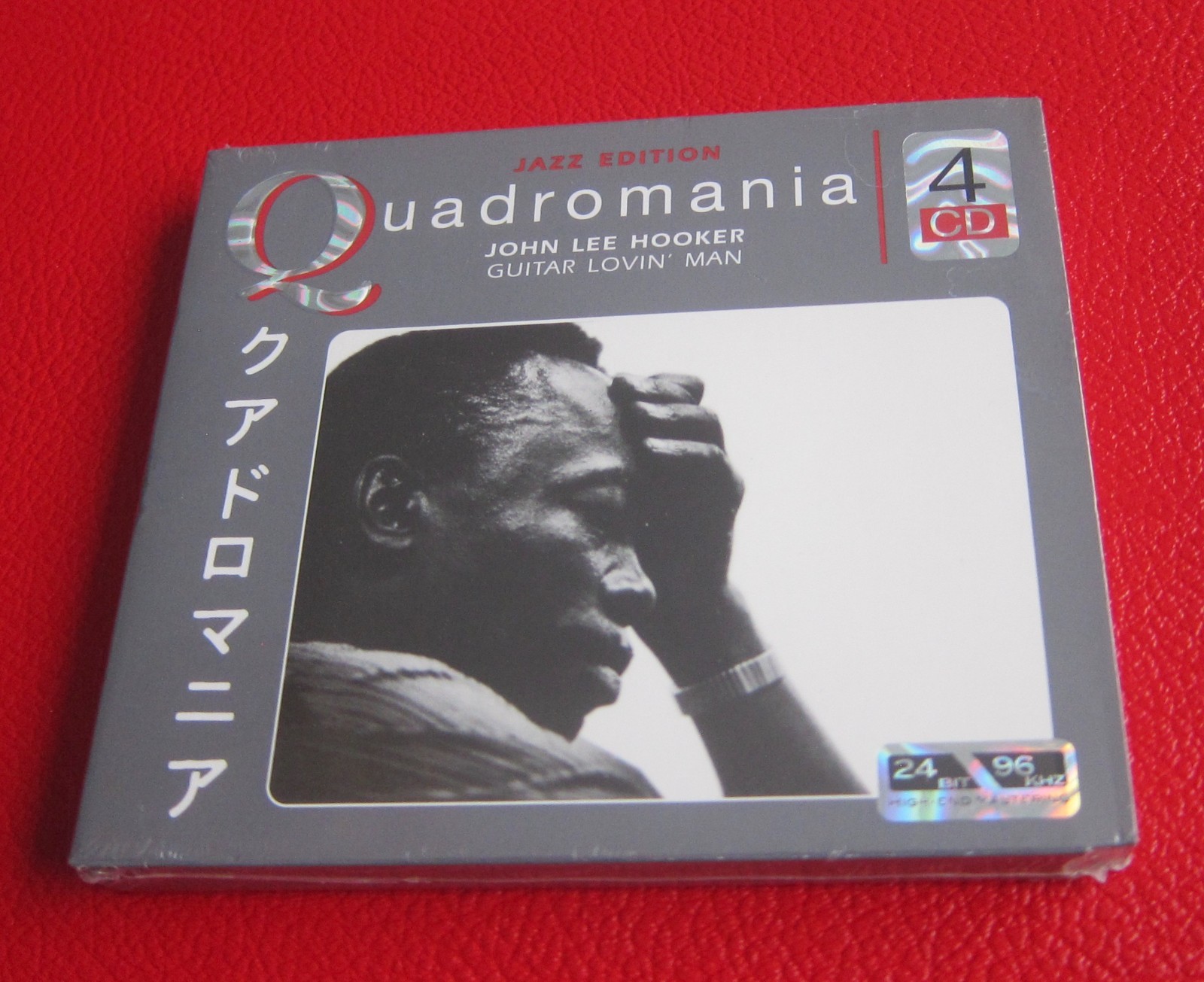 JOHN LEE HOOKER GUITAR LOVIN' MAN QUADROMANIA 4 CD SET (BRAND NEW) (I26)