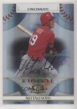 2008 Donruss Threads Rookie 163/500 Neftali Soto #110 Auto s7f