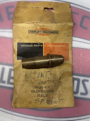 Harley Aermacchi 61-66 Sprint C & H NOS Intake VALVE GUIDE 0.05mm OS 18159-61P