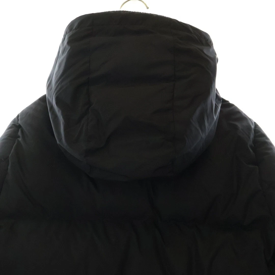 MONCLER MONTCLA felpa con cappuccio logo ricamato zip piumino usato7e9bf