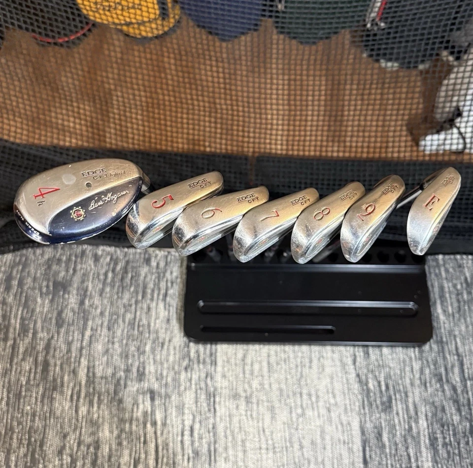 Ben Hogan Edge CFT Iron Set 5-PW, & 4H Hogan Apex #3 Flex Steel Shafts RH - Image 2 of 3