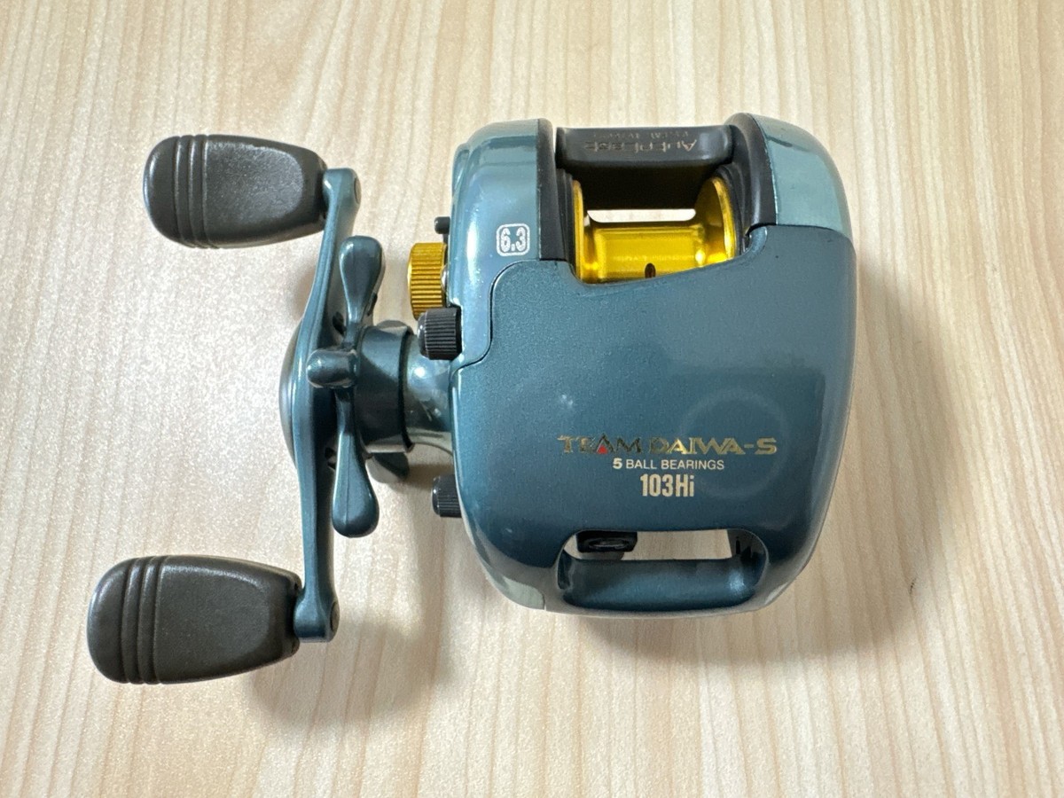 Daiwa Baitcasting Reel TEAM Daiwa-S 103Hi Made In Japan Used Reel