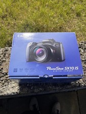 Canon Powershot Sx10s Camera Boxed Working Good Condition