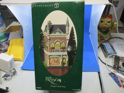 Dept 56 Marshall Field's Frango Candy Shop 56. 06300 - RARE Vtg Department works
