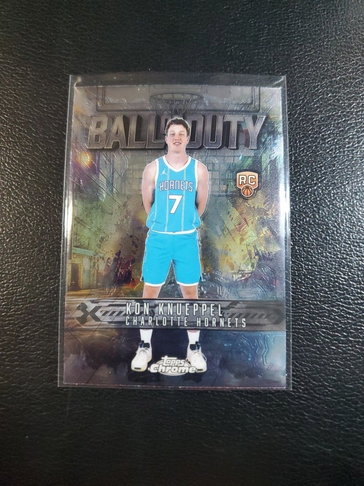 2025-26 Topps Chrome Kon Knueppel RC Ball of Duty(C) | eBay