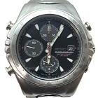 Seiko Macchina Sportiva Giugiaro Design 7T32-6J00 Chronograph Japan Vintage#664B