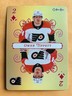 2025-26 OPC Playing Card Owen Tippett 2 of Diamonds Philadelphia Flyers
