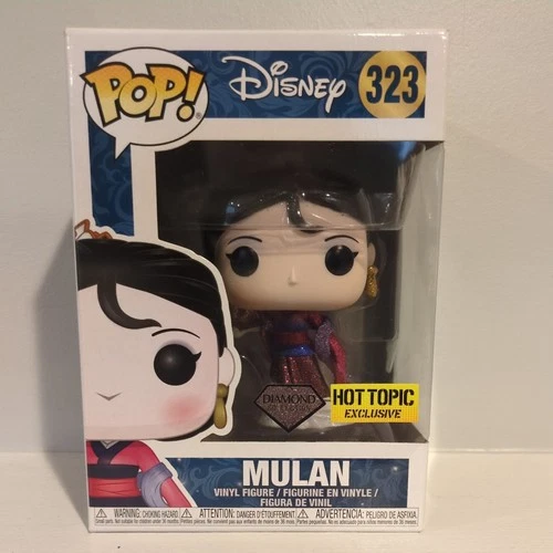 Funko Pop! Vinyl: Disney - Mulan - (Diamond Glitter) - Hot Topic (Exclusive)...