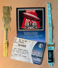 Led Zeppelin Ahmet Ertegun Tribute Concert 2007 VIP Hospitality & Aftershow Pass