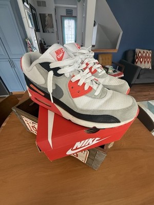 Nike Air Max 90 Mens Infrared Throwback Size 12 2014
