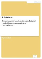 Bewertung Von LäNderrisiken Am Beispiel Von In Osteuropa Engagierten Unternehmen