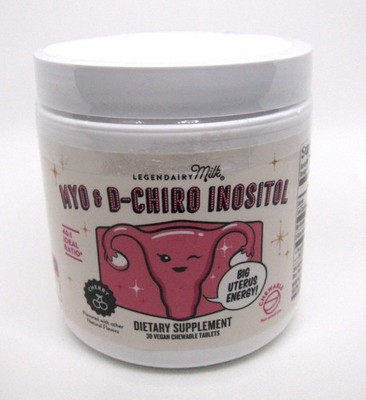Legendairy Milk Myo & D-Chiro Inositol Dietary Supplement 30 Tabs Exp 04/27 NEW