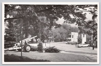 Cannon Willard Ice Cream Square Main St North Fairfield Ohio 162 RPPC Postcard