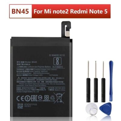 Phone Battery BN45 For Xiaomi Mi Redmi Note 5 Redmi Note5 AI Dual Camera + Tools