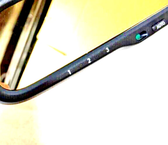 2006 - 2009 LEXUS IS250 IS350 AUTO DIM REAR VIEW MIRROR HOMELINK COMPASS OEM - Image 3 of 4