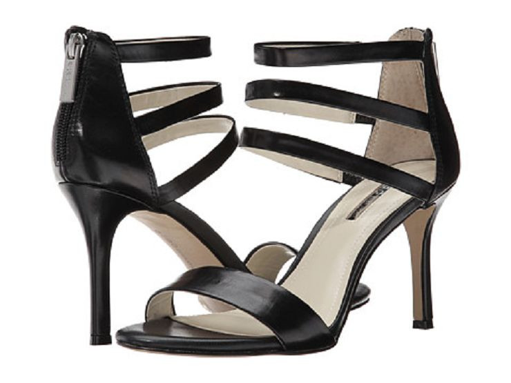 APL NUOVI SANDALI DÉCOLLETÉ BCBGENERATION IN PELLE NERA MISURA 8 5 M 98€