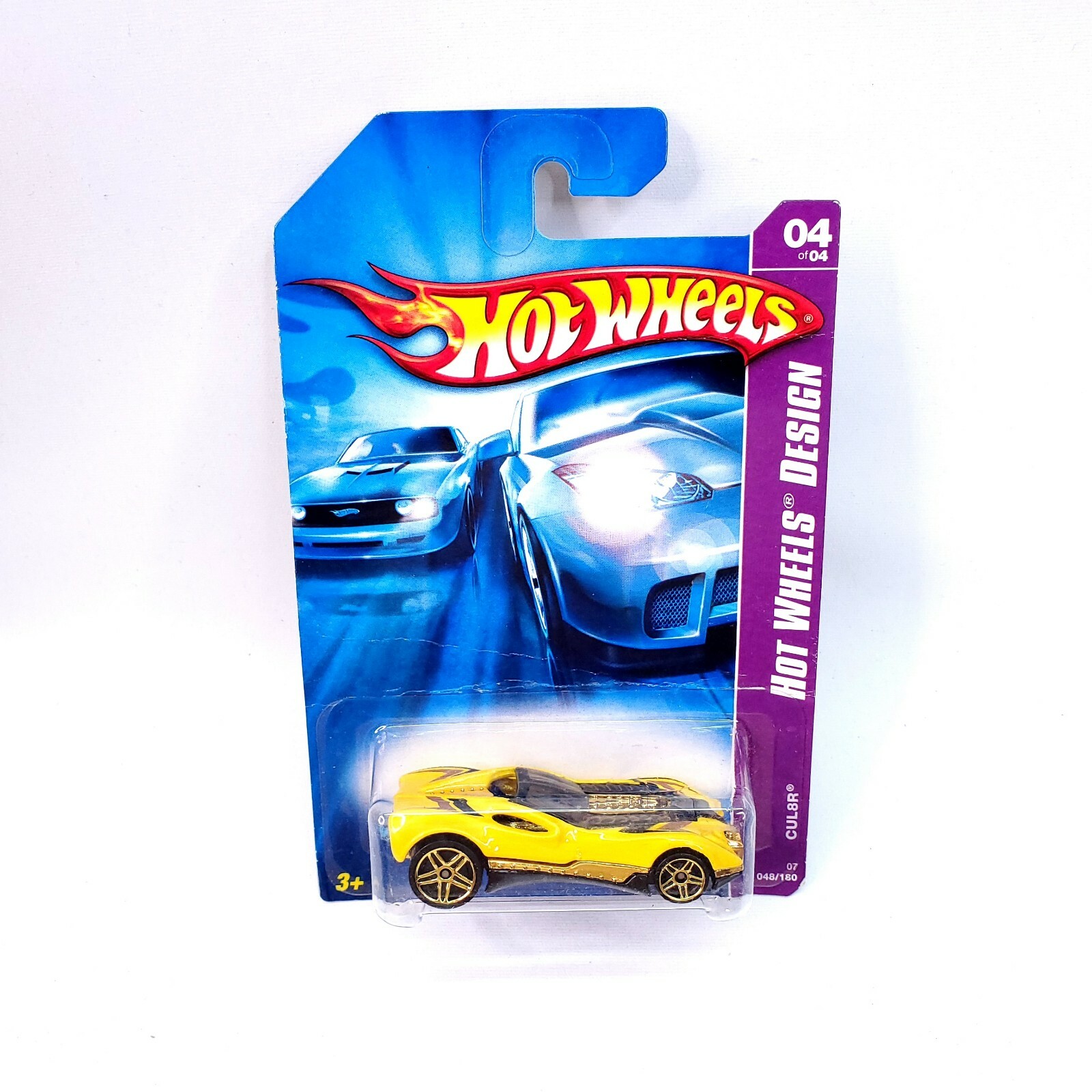 Hot Wheels 2006 Hot Wheels Design CUL8R-Yellow NOS