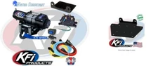 KFI 2500 LB Steel Cable Winch and Mount Kit Yamaha Big Bear 400 2000-2006