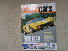 Ford GT40 /BMW M1 /Sunbeam Tiger / Capri v Manta /Fiat 500 - Classic Car Mag.