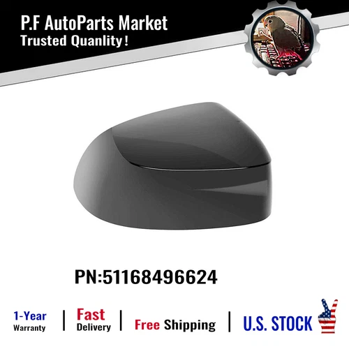 Side Mirror Upper Cover Glossy Passenger Fit For BMW X3 G01 X4 G02 X5 G05 X6 G06