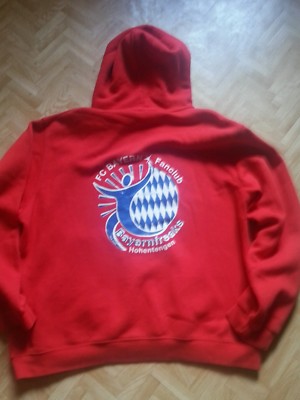 Kapuzenpullover  Fanclub Bayernfreaks  FCB Größe XL