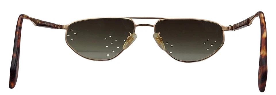 Винтажные солнцезащитные очки Portside Eyewear Waverunner черепаховые золотистые пилотные с НОВЫМИ ЛИНЗАМИ! - Изображение 3 из 4