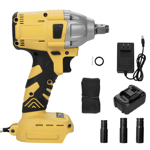Cordless Electric Impact Wrench Gun 1/2'' High Power Driver w/ Li-ion Battery - Picture 11 of 11