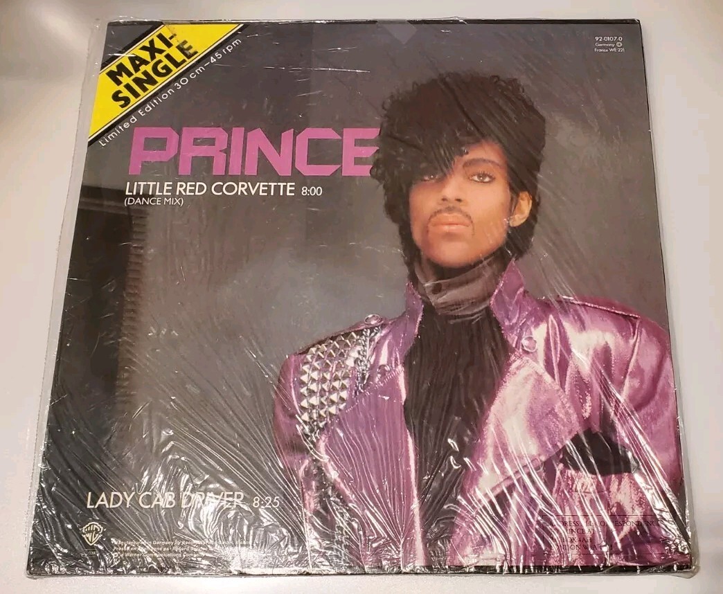 US盤 Prince S.T レコード LP Little Red Corvette( 8:00 Mins)Dance vinyl record 12