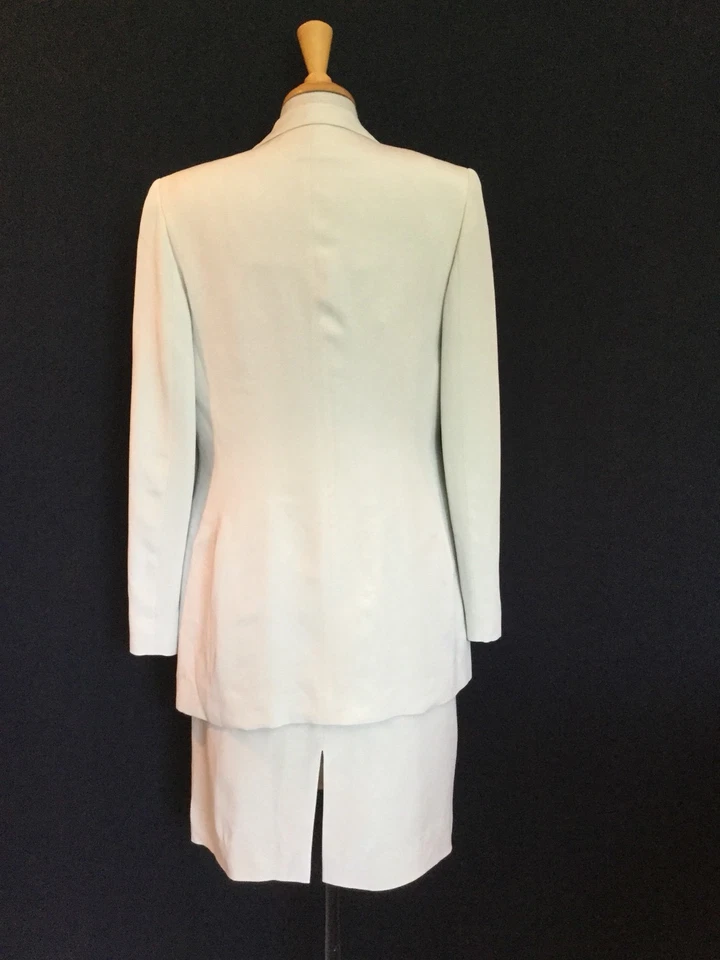 TRAJE DE VESTIR JONES NEW YORK COLOR CREMA - TALLA 8 - ¡EXCELENTE ESTADO! Foto 4 de 4