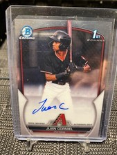 2023 Bowman Chrome - Prospect Autographs #CPA-JCL Juan Corniel (AU, RC)