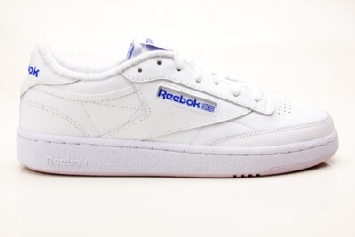 Reebok Club C 85 FX2972 Damen Sneaker Schuhe Tennis Turnschuhe weiß-blau