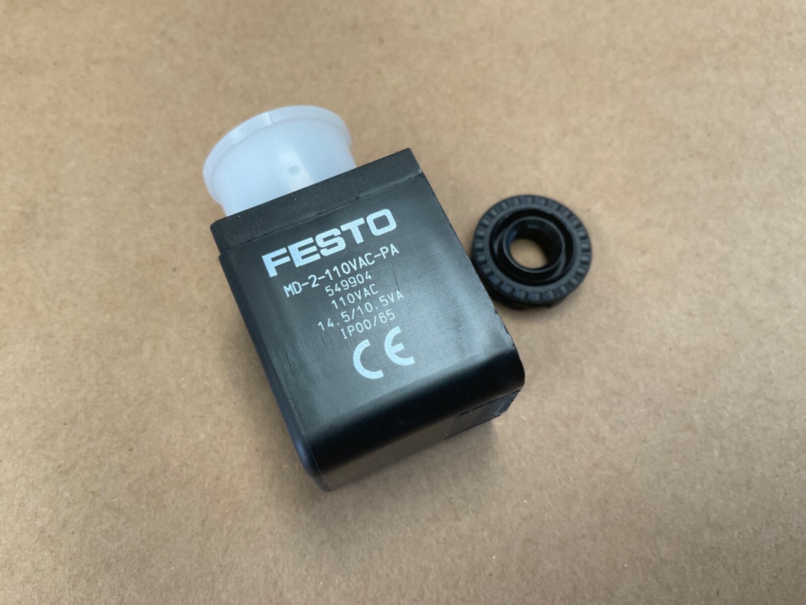Festo 549904 MD-2-110VAC-PA Solenoid Coil