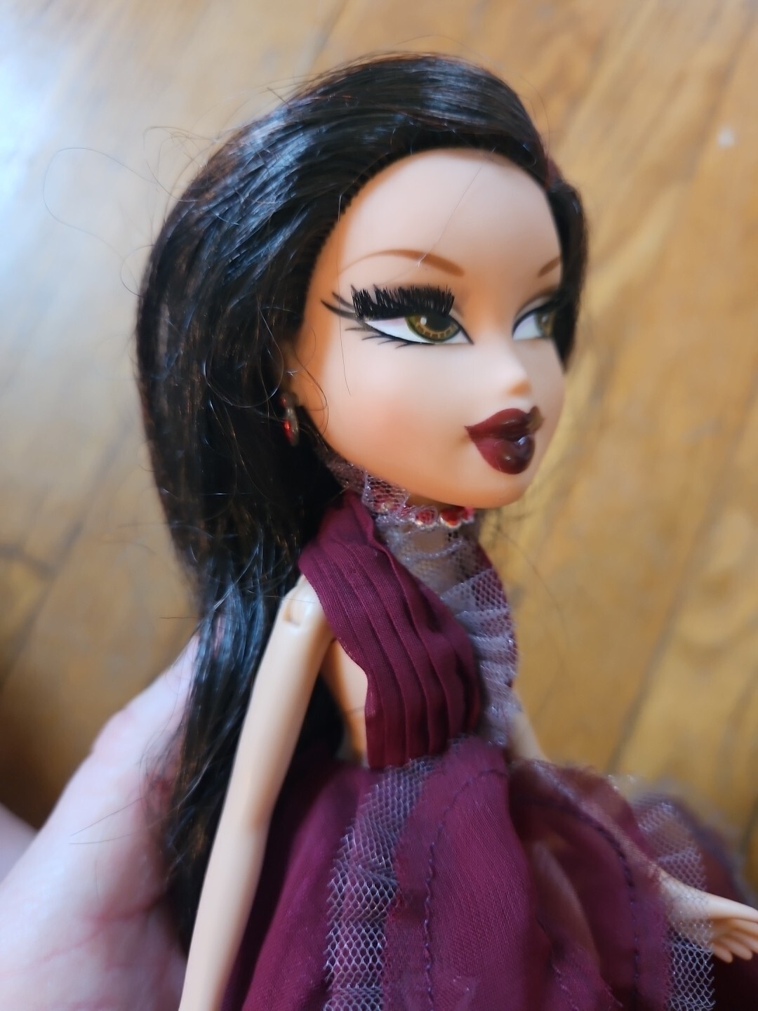 MGA 2005 BRATZ Holiday Collectors Edition Katia Doll With Dress & Clutch Purse