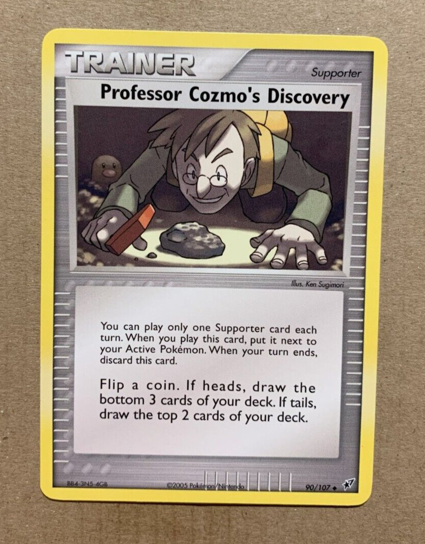 Professor Cozmo's Discovery 90/107 EX Deoxys - Uncommon Pokemon Card - NM/Mint