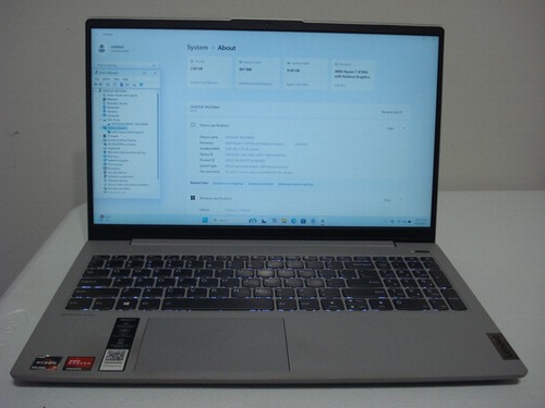 Lenovo Ideapad 5 15ARE05AMD Ryzen7 4700U 2.0GHZ 8GB 256GB M2 15.6" Win11 Home