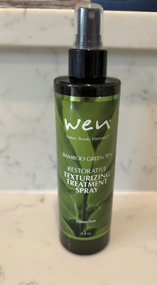 WEN BAMBOO GREEN TEA RESTORATIVE TEXURIZING TREATMENT SPRAY 8 OZ ~ NWOB