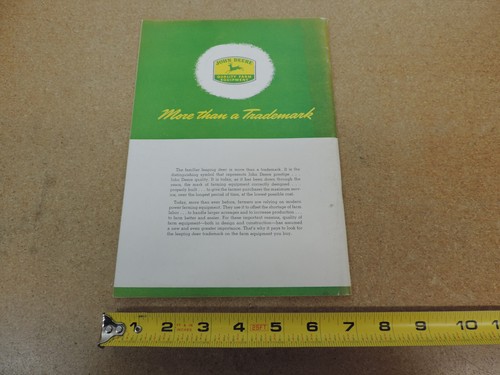 1949 John Deere Better Farming tractor combine EQUIPMENT catalog sales brochure - Picture 2 of 8