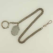 RARE Antique Silver Chain Pocket Watch for Men's fusee repeater tourbillon RAR