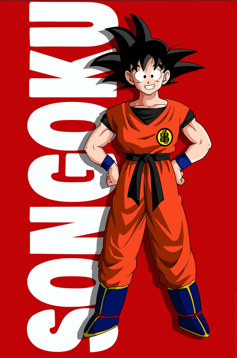 Dragon Ball Super/Z Goku Super Saiyan 12in x 18in Poster Free