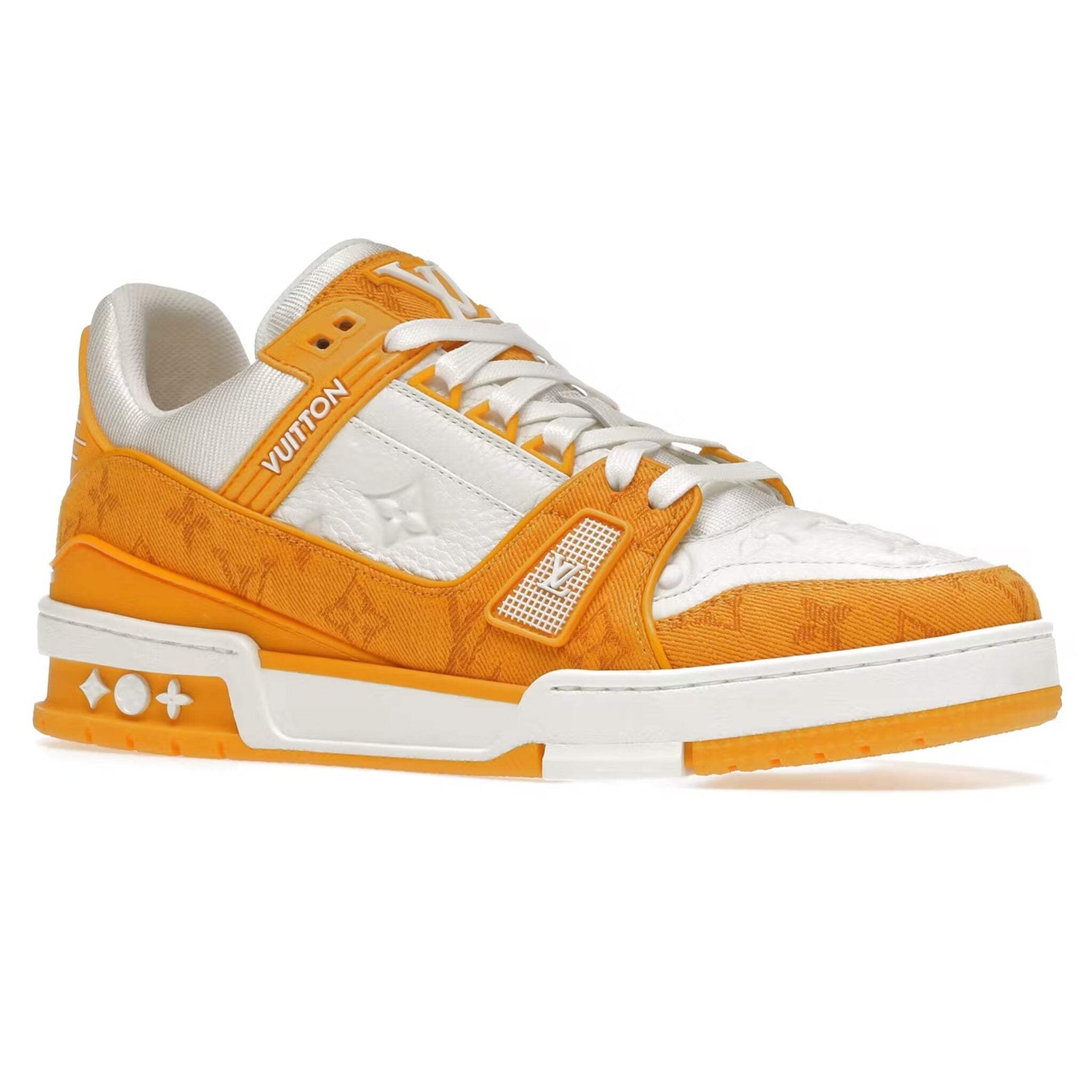 Louis Vuitton LV Monogram Yellow Denim Sneaker image 2