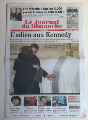 LE JOURNAL DU DIMANCHE N°3268 vom 30.08.2009 - Rock: Divorce OASIS / TED KENNEDY