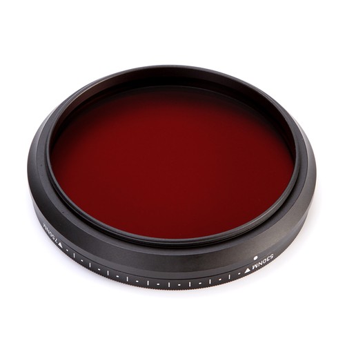 All-in-One Adjustable Infrared IR Pass X-Ray Lens Filter 62mm 530nm to 750nm - Picture 8 of 12