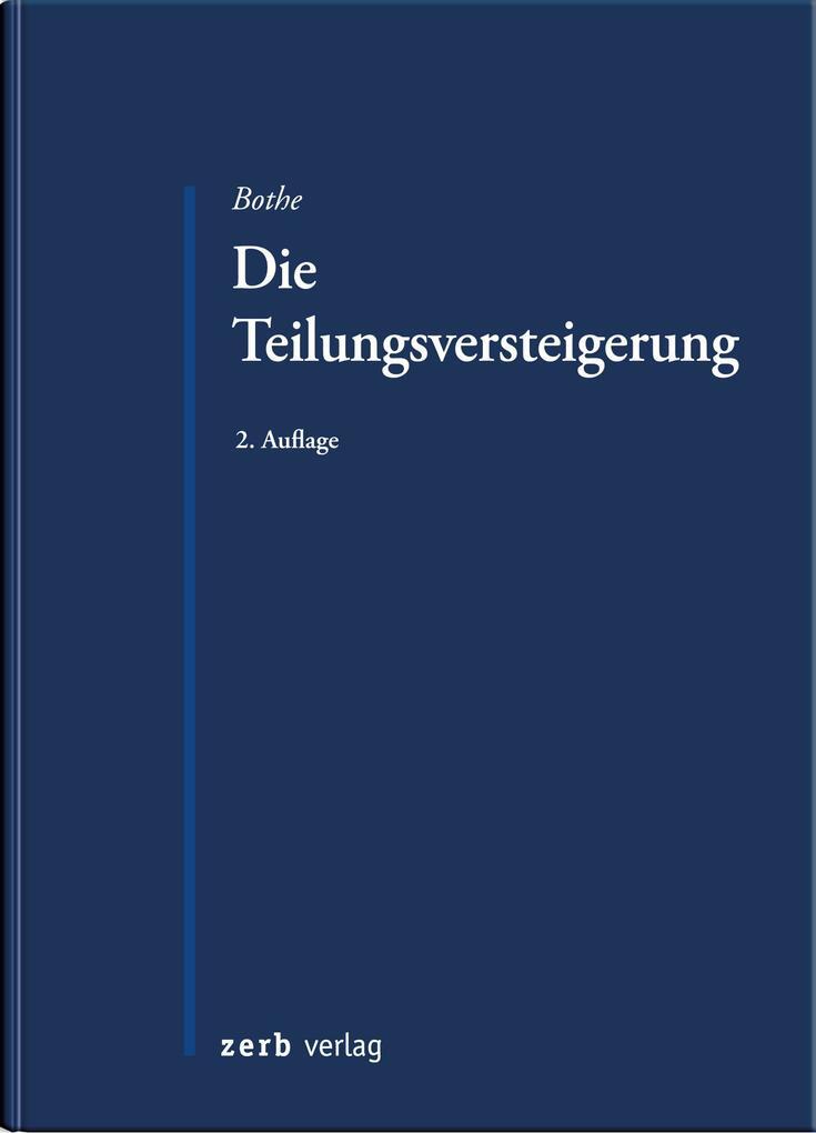 Thumbnail - Die Teilungsversteigerung | Peter Bothe | 2020 | Deutsch