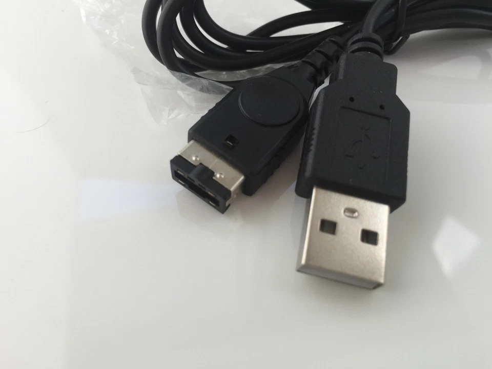 2x USB Charger Cable for Nintendo Game Boy Advance SP – Charging Power Cord - Image 2 of 2